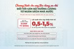 Agribank cho vay tiêu dùng ưu đãi với người lao động đang hưởng lương từ NSNN