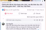 Tôi không hiểu nổi vì sao Bộ Giáo dục vẫn chia giáo viên làm 3 hạng