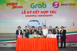 Vietjet, Swift247 và Grab hợp tác toàn diện