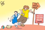 Em đố thầy dám không cho cháu đi học thêm!