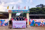 Học sinh TH School vẽ trang tường, làm thiện nguyện ở vùng khó khăn nhất Nghệ An