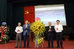 Lãnh đạo Tổng công ty Điện lực miền Bắc chúc mừng các đơn vị đào tạo ngày 20/11