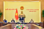 Khai mạc phiên họp thứ 23 của Ủy ban Thường vụ Quốc hội