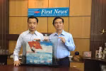 Chuẩn bị đấu giá bức tranh cát “Gạc Ma – Vòng tròn bất tử”