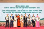 CHIN-SU đồng hành cùng VCCA vinh danh 121 món ăn tiêu biểu năm 2022