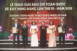  57 tác phẩm xuất sắc đoạt Giải Búa liềm vàng lần thứ IV