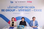 Be Group hợp tác với VinFast và Cake by VPBank hỗ trợ tài xế chuyển sang xe điện