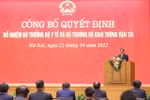 Thủ tướng Phạm Minh Chính trao Quyết định bổ nhiệm hai Bộ trưởng