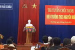 Thầy giáo Bùi Nam không ủng hộ thi tuyển Hiệu trưởng, Hiệu phó
