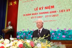 Lễ kỷ niệm trọng thể 70 năm Ngày Thương binh - Liệt sỹ