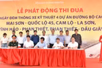 Tiến độ thi công cao tốc là thước đo trách nhiệm, danh dự của nhà thầu