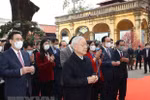 Tổng Bí thư, Chủ tịch nước dâng hương tại Hoàng Thành Thăng Long
