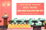 Chủ tịch nước Võ Văn Thưởng dự, chỉ đạo Hội nghị Quân chính toàn quân năm 2023