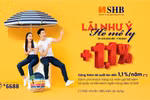 SHB tặng lãi suất lên đến 1.1%/năm cho khách hàng gửi tiết kiệm 