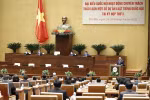 Quốc hội thảo luận về sở hữu trí tuệ, có liên quan Quốc kỳ, Quốc ca