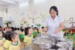 Quy trình tổ chức ăn bán trú cho trẻ mầm non tại Hải Phòng diễn ra thế nào?