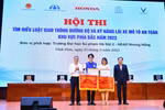 Trường ĐH Sư phạm Hà Nội 2 giành giải Nhì Hội thi về Luật Giao thông đường bộ