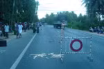 Ô tô cán chết người cha thăm con thi Đại học