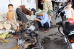 Hôi của khi thấy xe người khác bị cháy