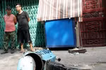 Nổ bình bơm hơi, một người thiệt mạng