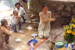 Đổ xô chữa bệnh bằng “nước thánh” 