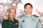 Chào xã giao Bộ trưởng quốc phòng Trung Quốc Thường Vạn Toàn