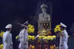 Video: Lễ tang Tướng Giáp phát sóng trên kênh Russia Today