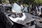 Video: Hiện trường vụ đánh bom nhằm vào Thủ tướng Syria