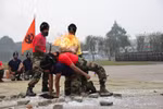Ảnh: Đặc nhiệm chống khủng bố Trung-Ấn biểu diễn tài năng