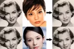 Ghép mặt Triệu Vy, Diệc Phi, Bá Chi với... Marilyn Monroe