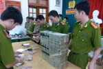 Công an bắt quả tang 3 đối tượng vận chuyển 265 bánh heroin 