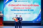 PGS. Hoàng Công Gia Khánh giữ chức hiệu trưởng Trường Đại học Kinh tế - Luật