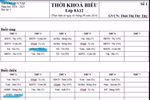 Xếp môn tự chọn giữa khóa biểu chính khóa, Hiệu trưởng THCS Hà Huy Tập nói gì?