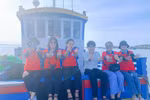 42 học sinh xã đảo Thạnh An, huyện Cần Giờ vào đất liền thi tốt nghiệp THPT