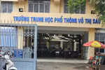 GV chủ nhiệm thu tiền phụ huynh đóng góp, Hiệu trưởng THPT Võ Thị Sáu nhắc nhở