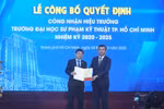 PGS Lê Hiếu Giang trở thành Hiệu trưởng Trường ĐH Sư phạm kỹ thuật TP.HCM