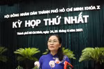 Bà Nguyễn Thị Lệ được bầu làm Chủ tịch Hội đồng nhân dân Thành phố Hồ Chí Minh