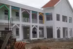 Mầm non số 2 Hòa Phong đầu tư gần 15 tỷ chưa bàn giao đã nứt chằng chịt