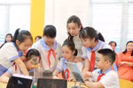 Hải Phòng: Giáo viên tiểu học sử dụng hiệu quả thiết bị dạy học số, thư viện số