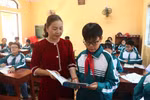 Cô giáo ở Hải Dương luôn trăn trở làm sao để học sinh yêu thích môn tiếng Anh