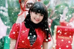 Hotgirl Khánh Chi hóa thân thành công chúa tuyết