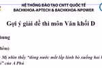 Đáp án đề thi Đại học môn Văn Khối D 2012