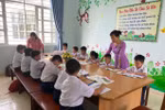 Phụ đạo học sinh lớp 1 ở Vũng Tàu, chia sẻ ruột gan của một Hiệu trưởng