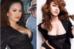 Bi hài chuyện 'xử ép' vòng 1 quá đà của mỹ nhân Vbiz 