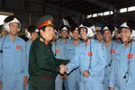 Đại tướng Phùng Quang Thanh thăm Trung đoàn không quân 910 