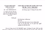 An Giang đã đồng ý cho học sinh nghỉ học đến hết tháng 2