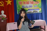 Học sinh Trường trung học cơ sở An Châu hào hứng với hội thi giới thiệu sách