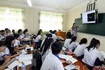 Sau đợt tập huấn ở Bộ về, giáo viên cốt cán có dạy được minh họa 1 tiết không?