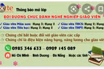 Nếu giáo viên cả nước học chứng chỉ nghề nghiệp, sẽ phải bỏ ra 2,2 nghìn tỉ đồng