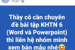 Còn phải soạn giáo án đúng mẫu 5512, giáo viên còn mua bán trên mạng